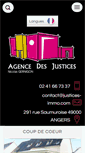 Mobile Screenshot of justices-immo.com